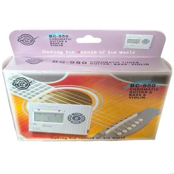 Belcat Chromatic Tuner For Guitar & Bass & Violin BC950 New Unused - Picture 1 of 2
